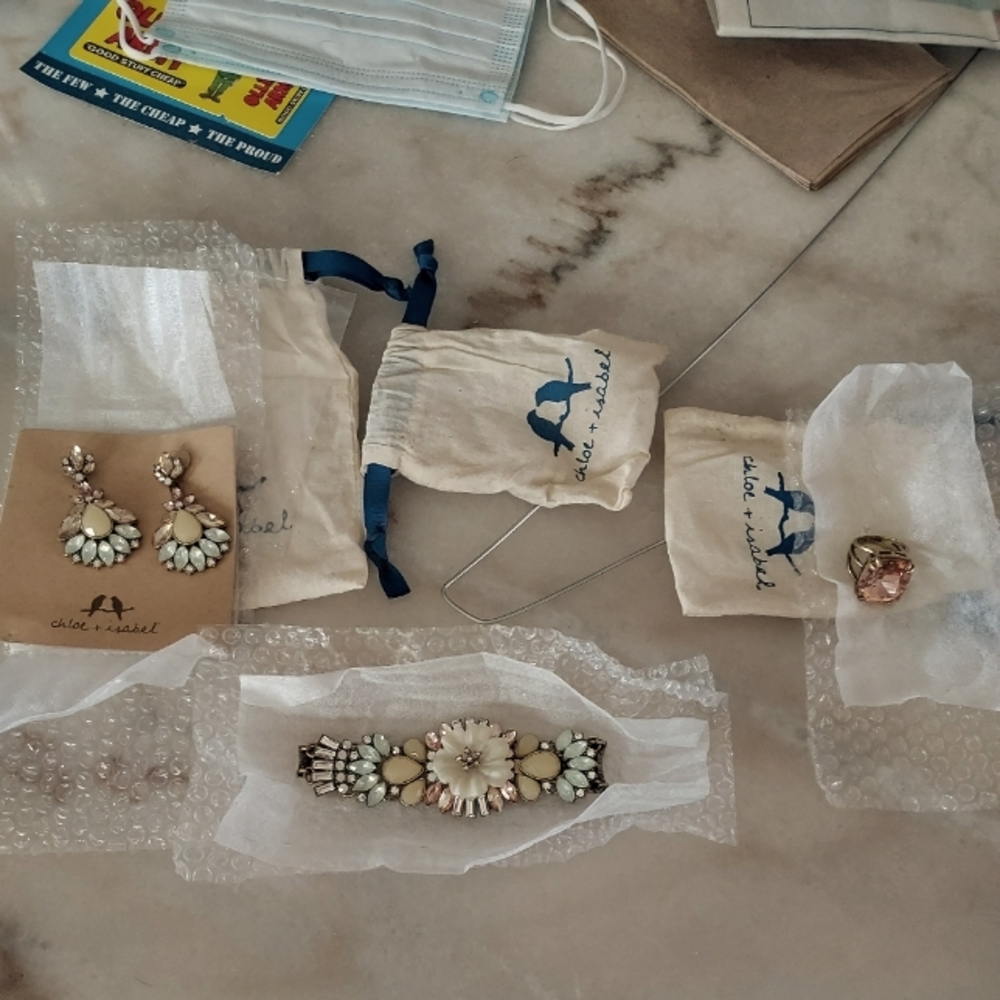 Chloe + Isabel Earrings, Ring, & Bracelet